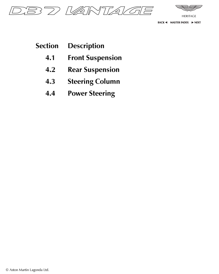 4 - Suspension and Steering