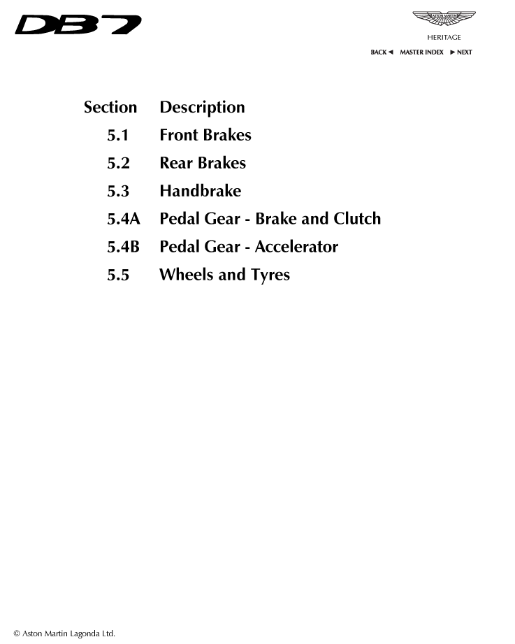 5 - Brakes, Wheels & Tyres