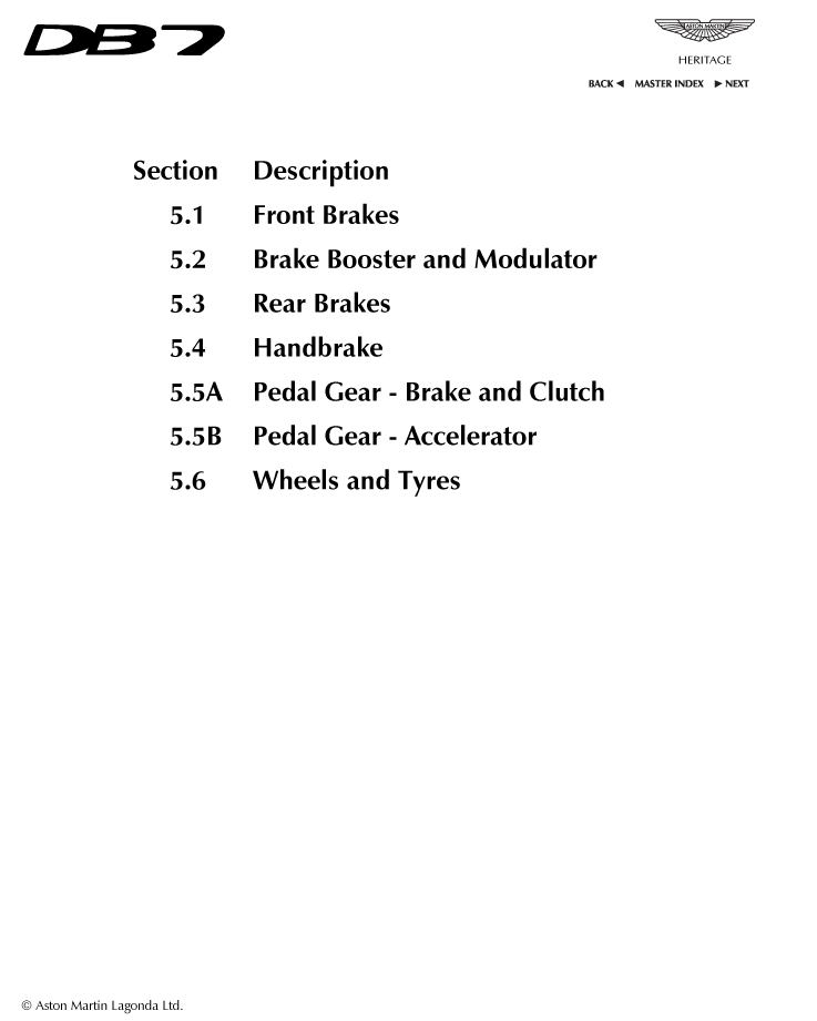 5 - Brakes, Wheels & Tyres