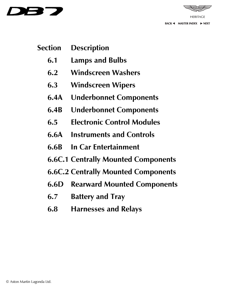 6 - Electrics