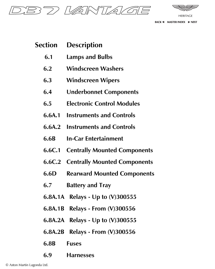 6 - Electrics