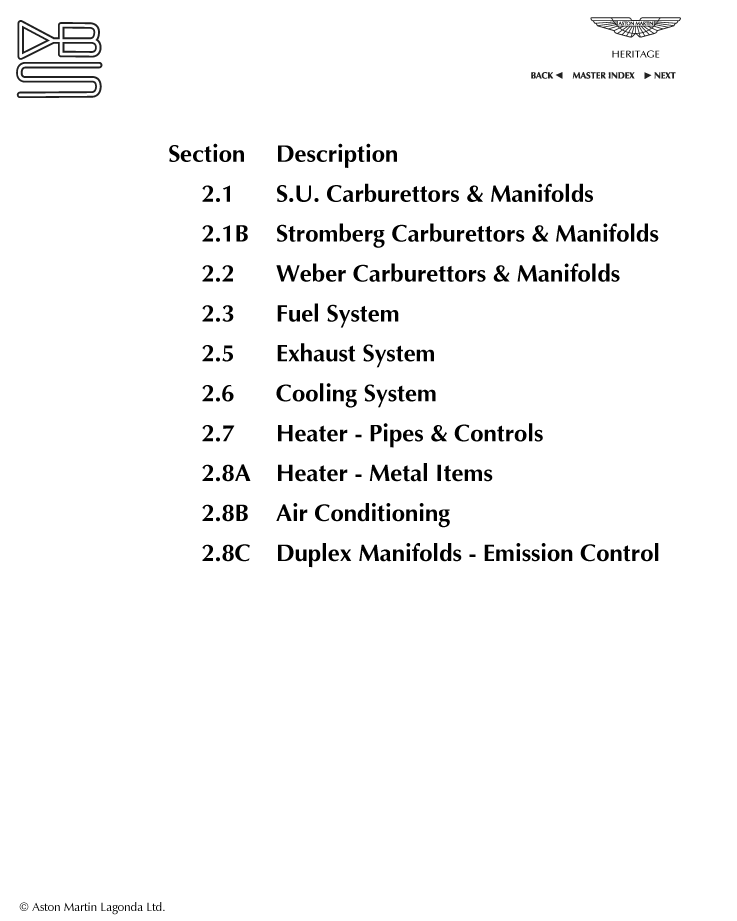 2 - Fuel, Cooling, Exhaust Systems