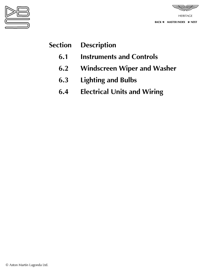 6 - Electrical and Instruments