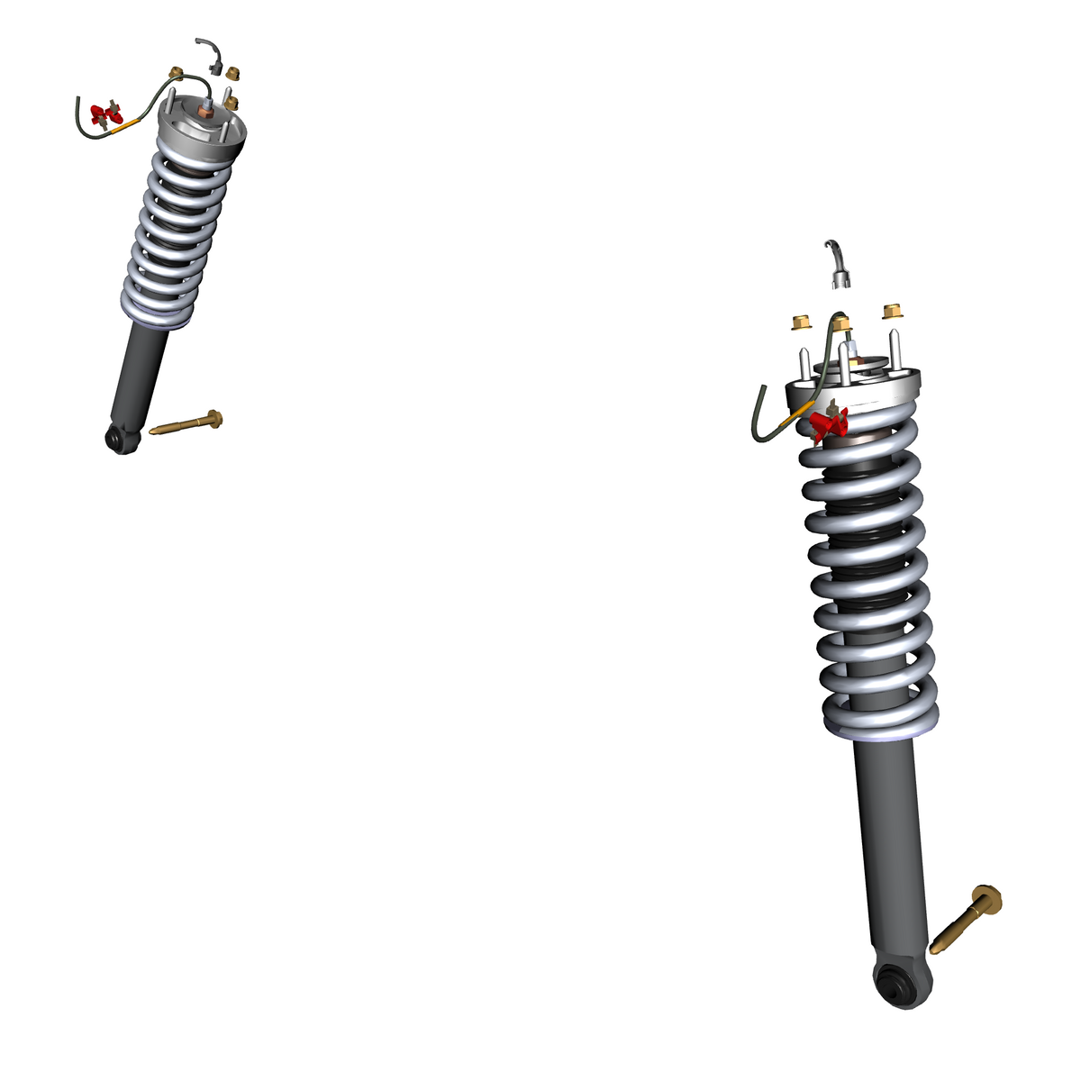040302-01 Rear Spring/Damper