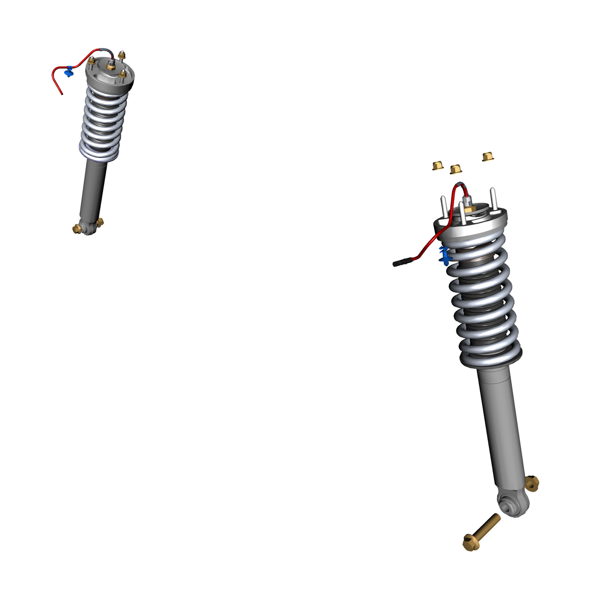 040301-01 Front Spring/Damper