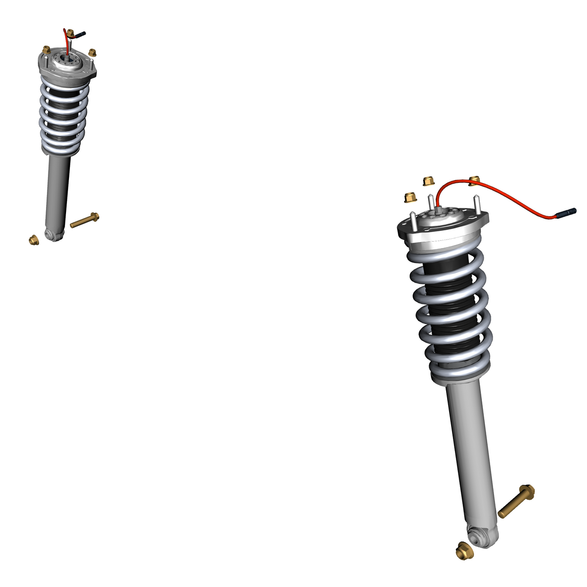 040300-10 Front Spring/Damper