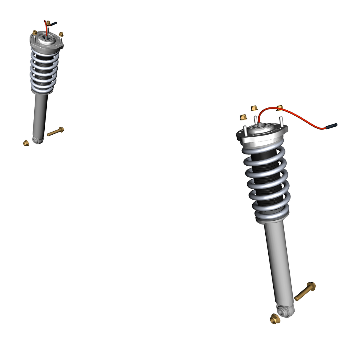 040300-10 Front Spring/Damper