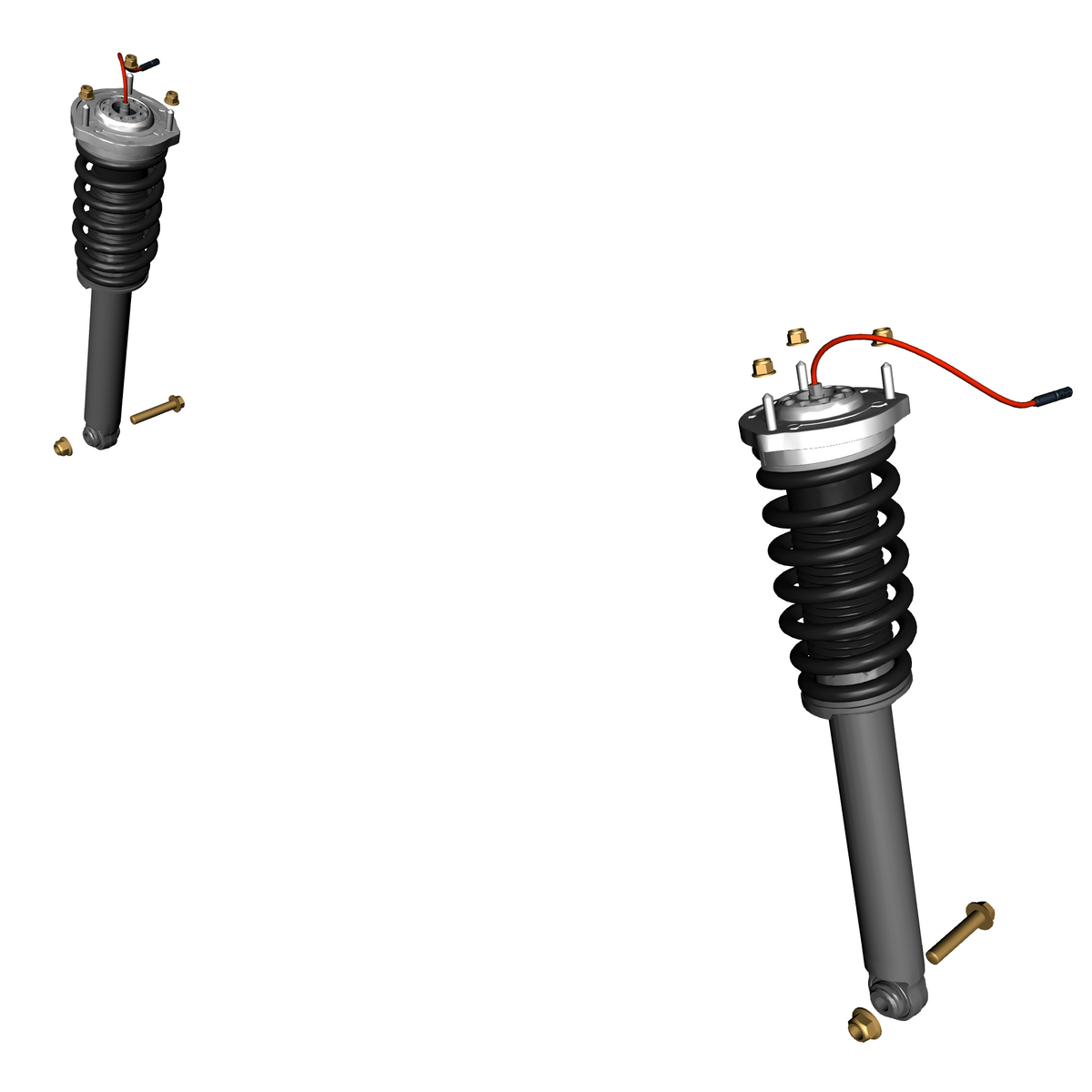 040300-10 Front Spring/Damper