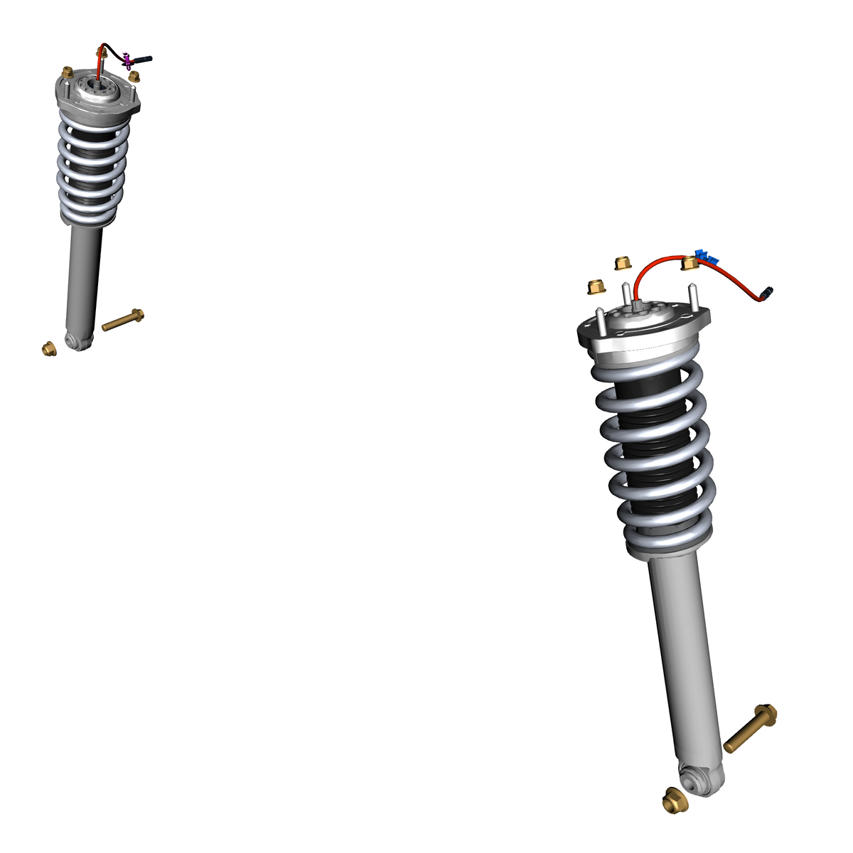 040300-10 Front Spring/Damper