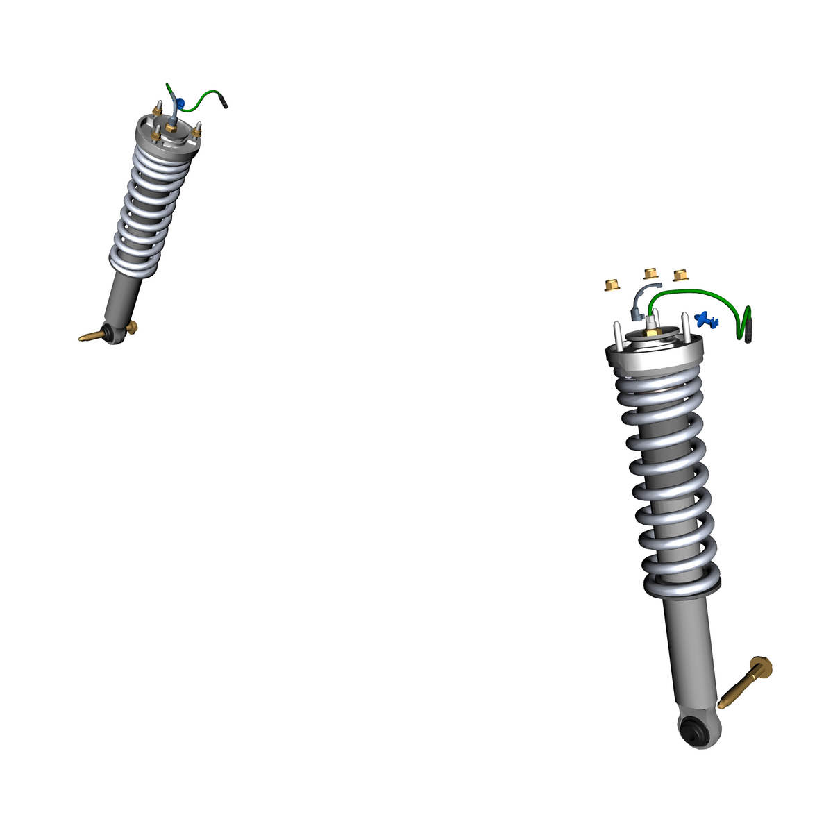 040302-01 Rear Spring /Damper