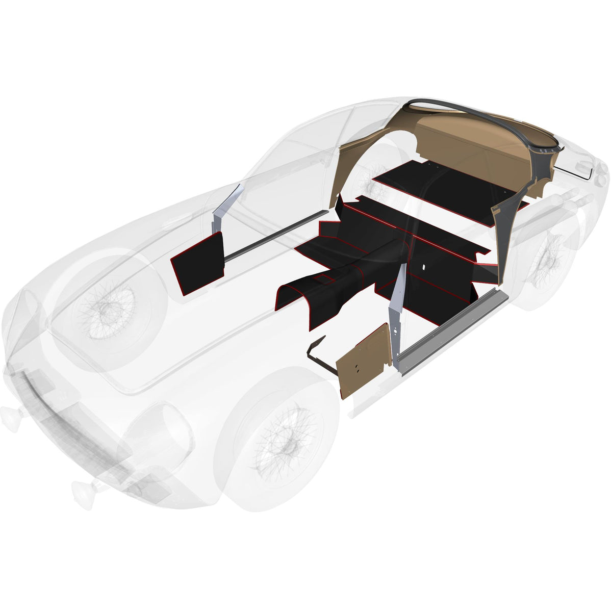 01-0501 - Interior Trim - Lower