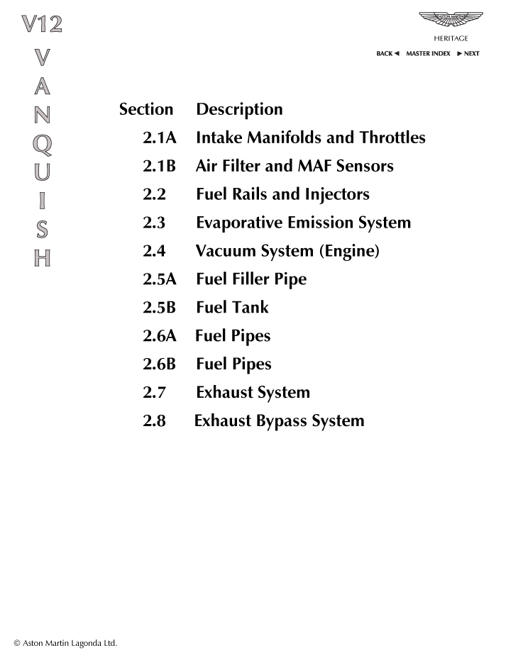 2 - Fuel, Emissions, Exhaust