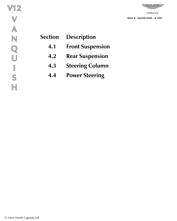 4 - Suspension and Steering