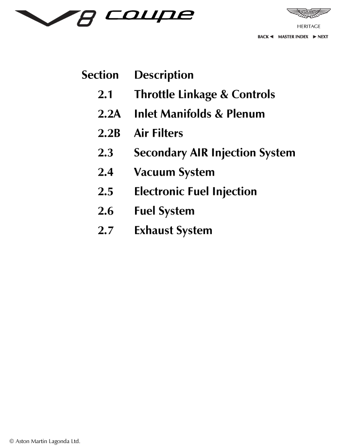 2 - Fuel, Emissions, Exhaust
