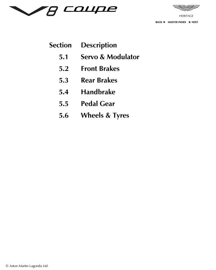 5 - Brakes & Pedal Gear