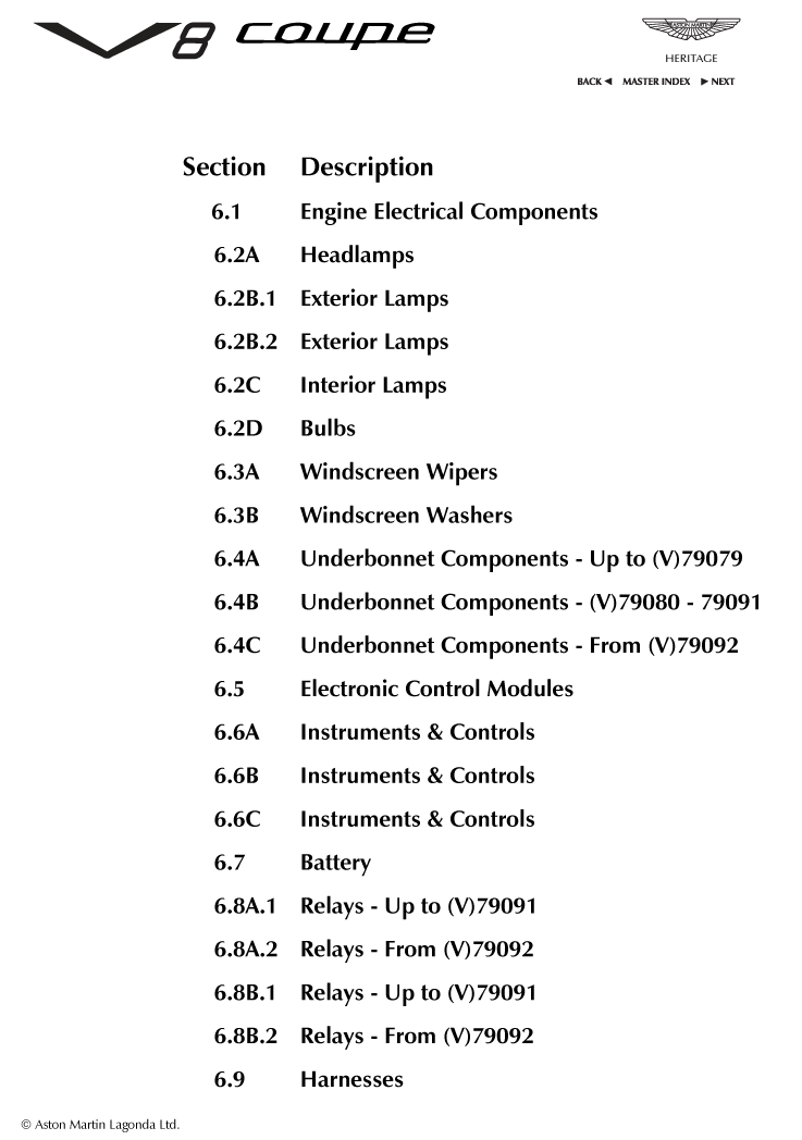 6 - Electrics