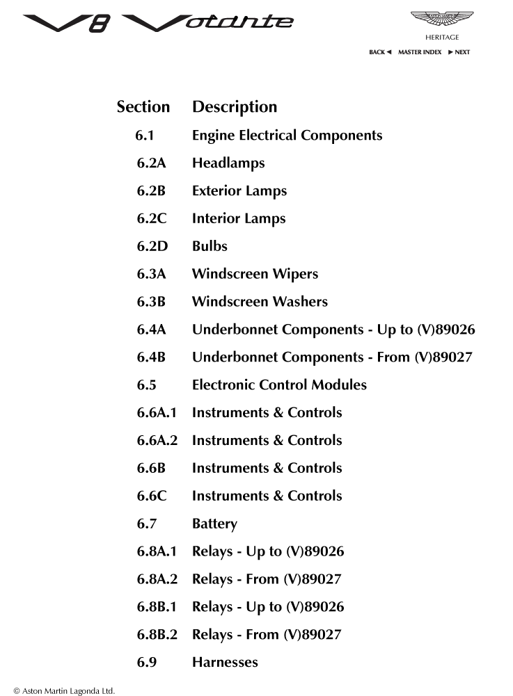 6 - Electrics