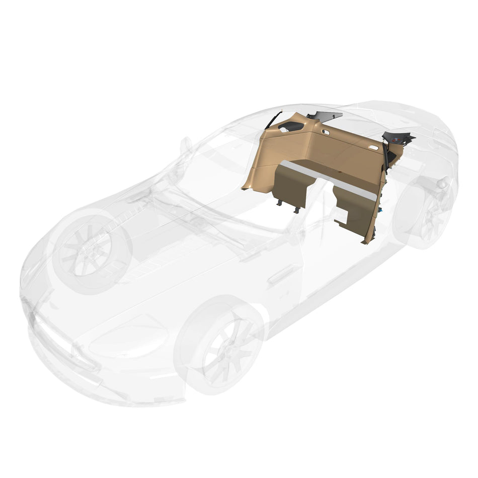 01-0518 - Interior Trim - Rear Cabin - Coupe