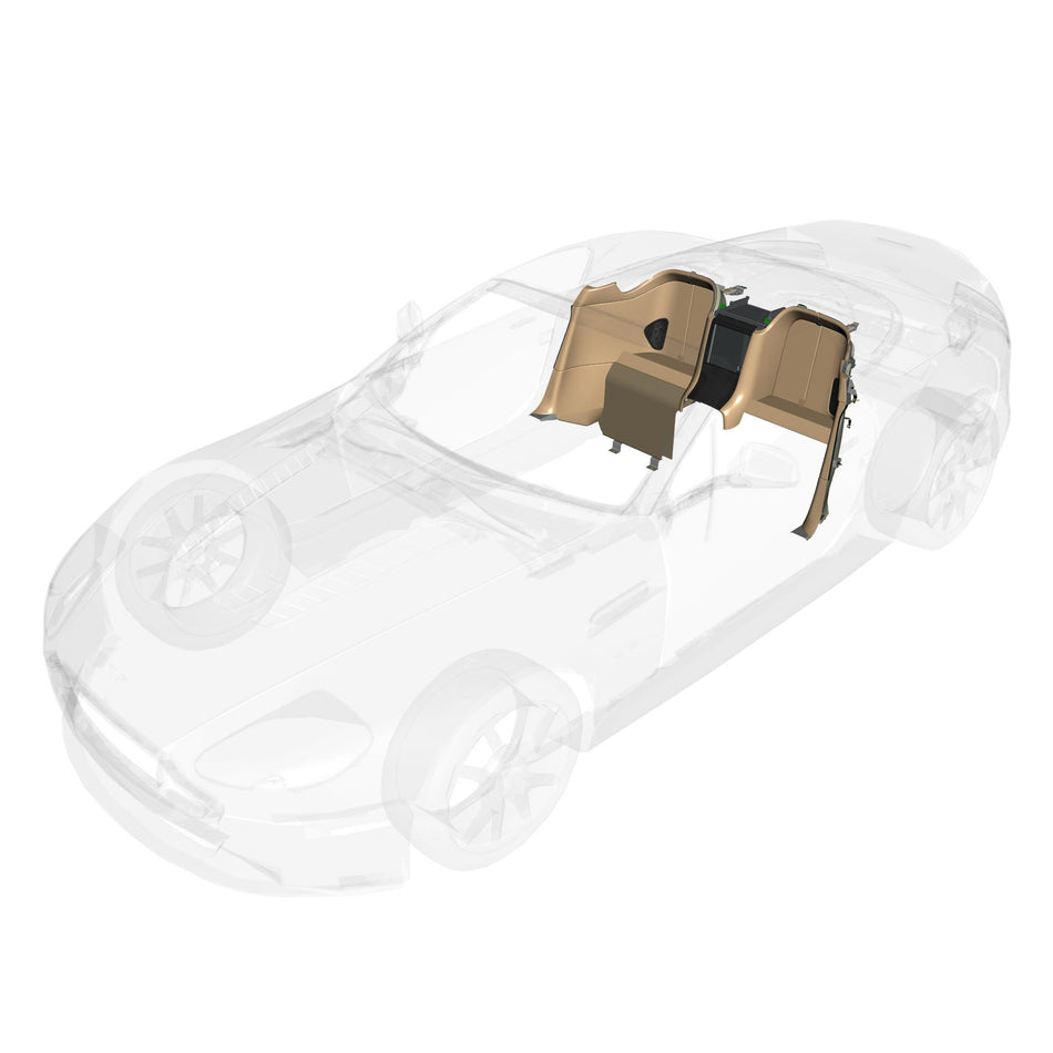 01-0518 - Interior Trim - Rear Cabin - Roadster