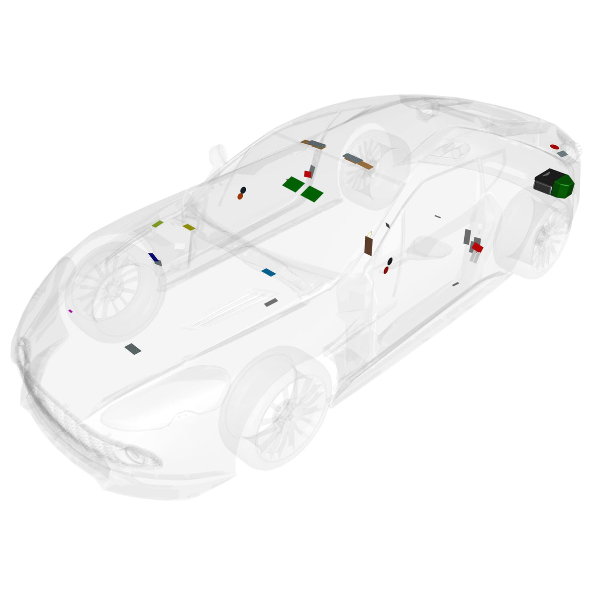 00-01 - Labels, Tools and Owner's Guides - Coupe