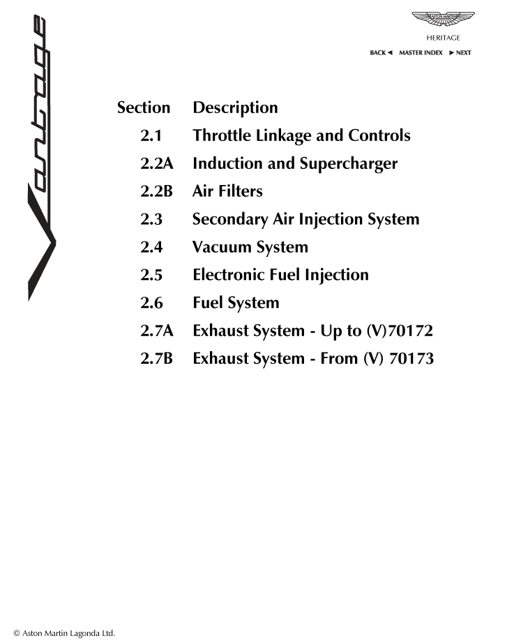2 - Fuel, Emissions, Exhaust