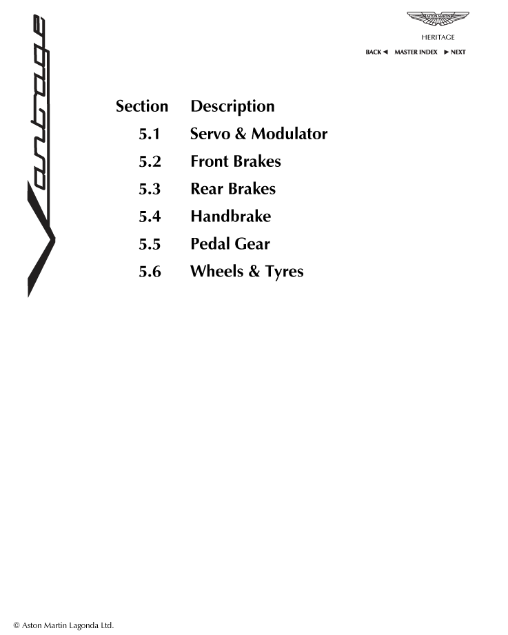5 - Brakes & Pedal Gear