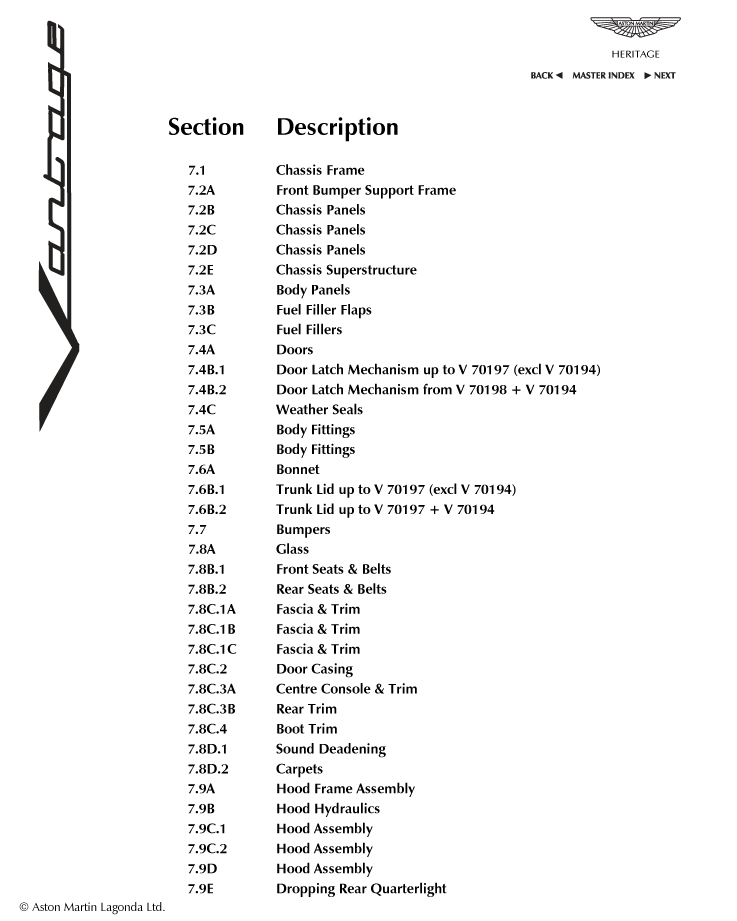 7 - Chassis & Body