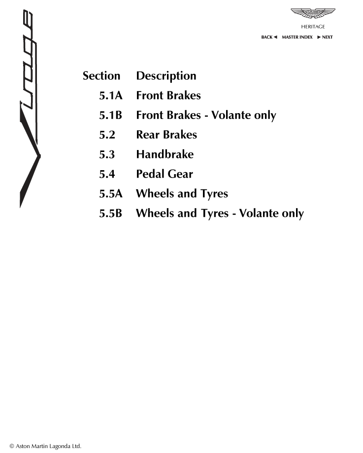 5 Brakes & Pedal Gear