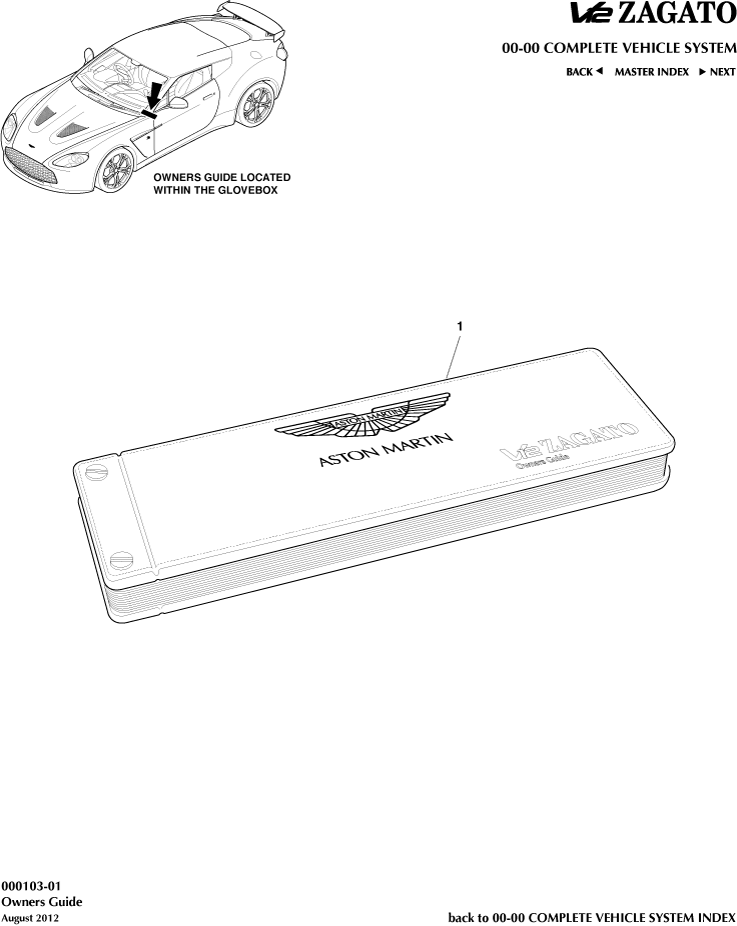 car: ZAGATO V12,item_no: -,quantity: 1,reference: ZAGATO_V12_00-00-ZAGATO_V12_000103-C1