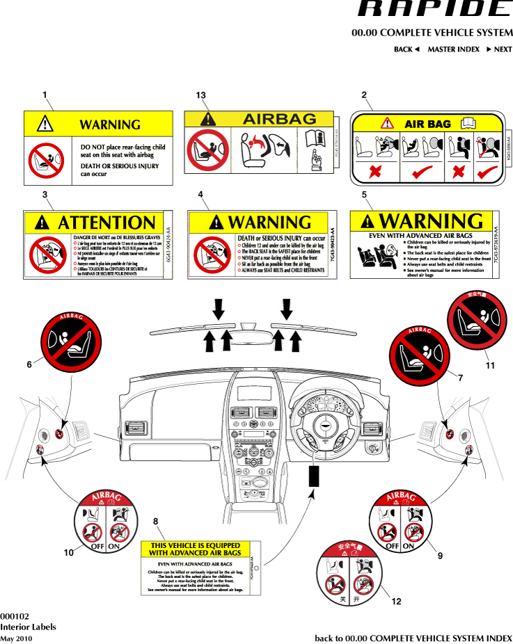 car: RAPIDE,item_no: 11,quantity: 1,reference: RAPIDE_00-00-RAPIDE_000102