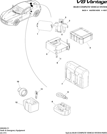 car: VANTAGE V8,item_no: 11,quantity: 1,reference: VANTAGE_V8_00-00-VANTAGE_V8_000200-C1