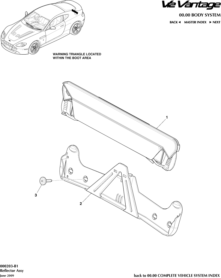 car: VANTAGE V12,item_no: 1,quantity: 1,reference: VANTAGE_V12_00-00-VANTAGE_V12_000203-B1
