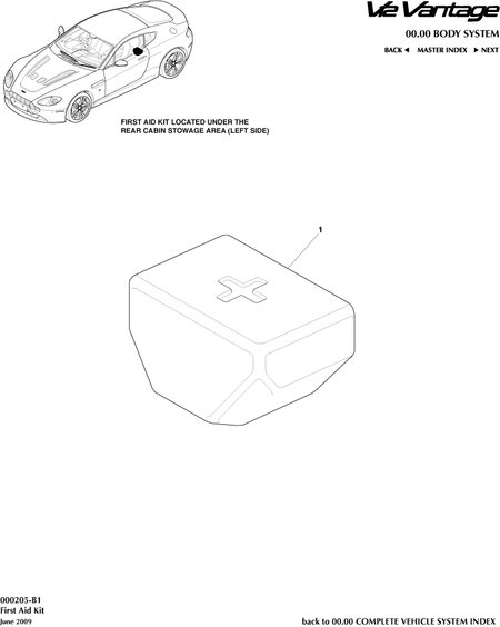 car: VANTAGE V12,item_no: -,quantity: 1,reference: VANTAGE_V12_00-00-VANTAGE_V12_000205-B1