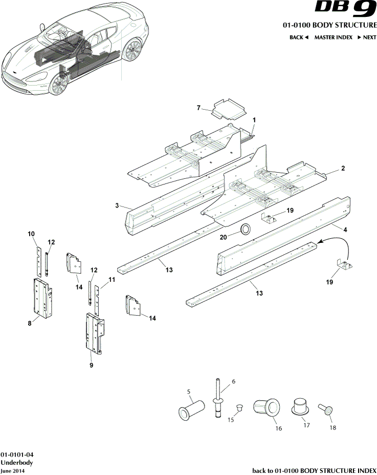 car: DB9,item_no: 4,quantity: 1,reference: DB9_13_00-00-DB9_13_01-0101-04