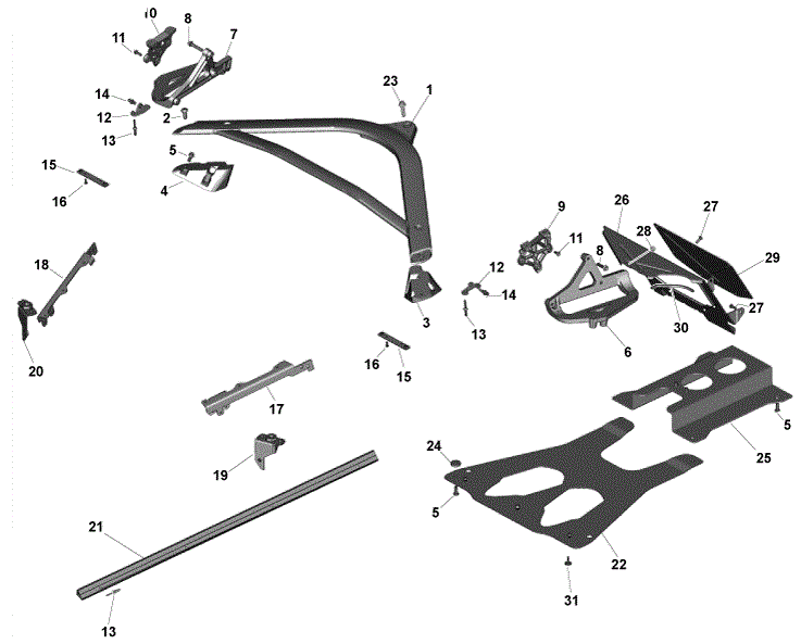 Image of PASSENGER AIRBAG INITIATOR TUBE LEFT