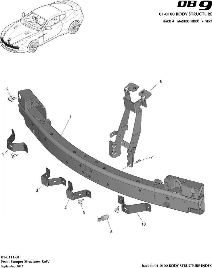 car:DB9,item_no:2,quantity:6,reference:DB9_13_00-00-DB9_13_01-0111-01