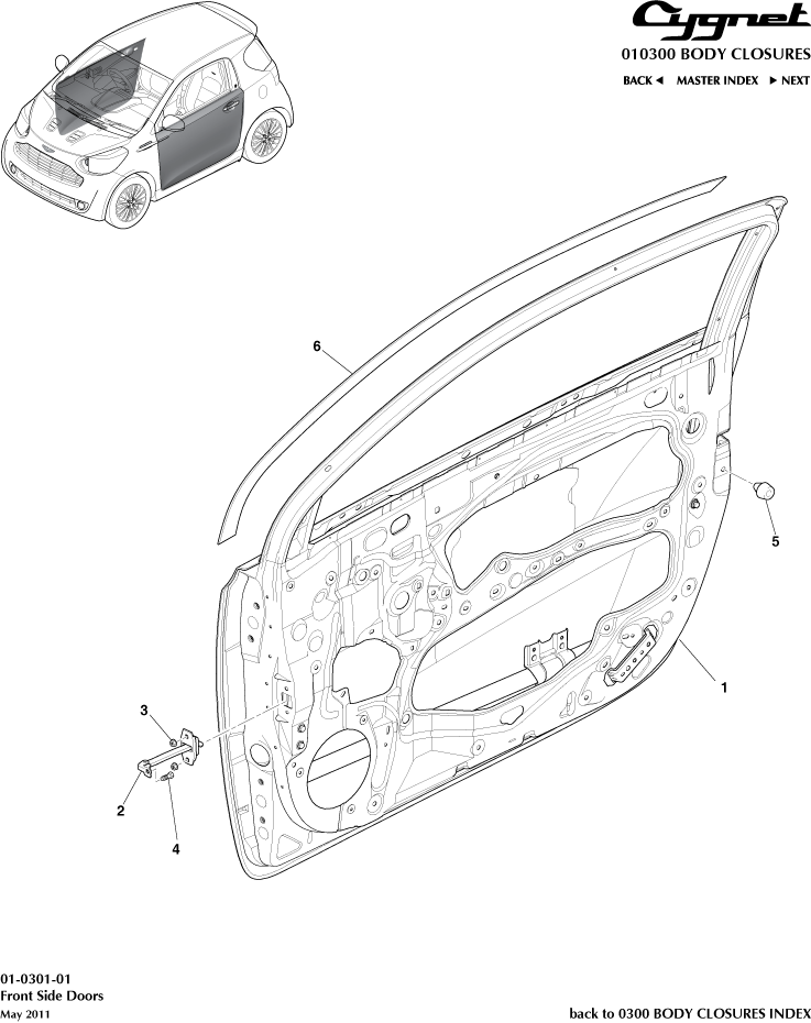 car: CYGNET,item_no: 5,quantity: 2,reference: CYGNET_00-00-CYGNET_01-0300-01