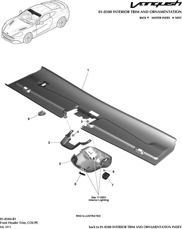 car: VANQUISH,item_no: 5,quantity: 1,reference: VANQUISH_13_00-00-VANQUISH_13_01-0504-B1