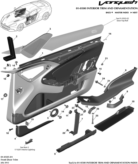 car: VANQUISH,item_no: -,quantity: 2,reference: VANQUISH_13_00-00-VANQUISH_13_01-0505-01