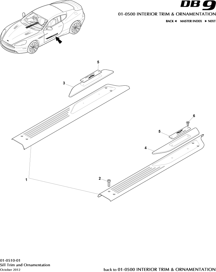 car: DB9,item_no: -,quantity: 8,reference: DB9_13_00-00-DB9_13_01-0510-01
