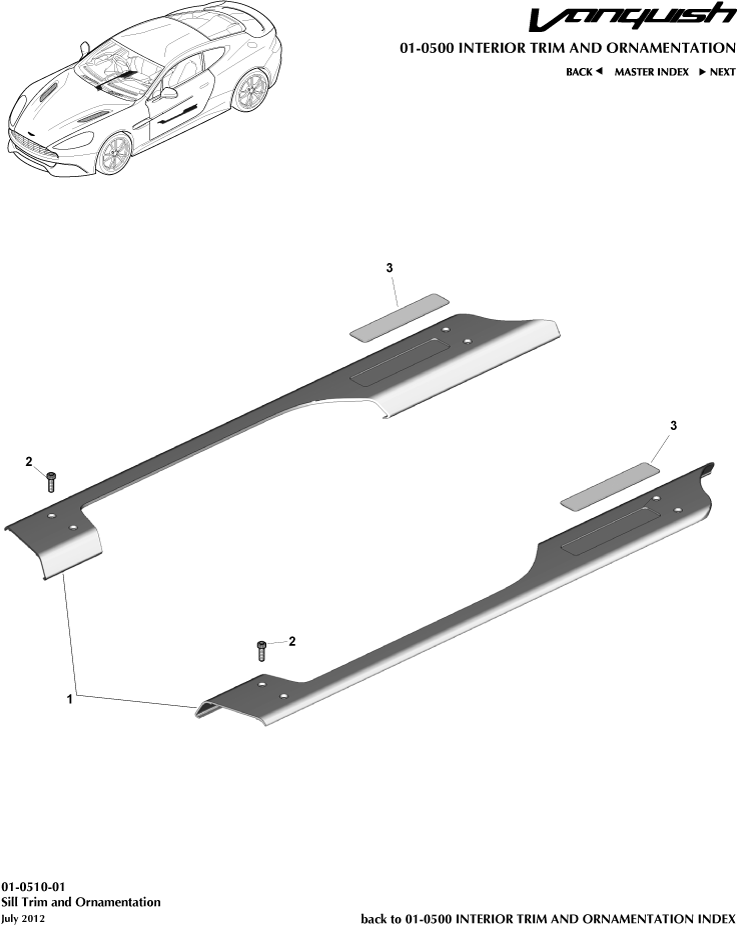 car: VANQUISH,item_no: -,quantity: 8,reference: VANQUISH_13_00-00-VANQUISH_13_01-0510-01