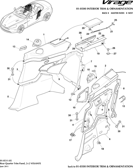 car: VIRAGE,item_no: 15,quantity: 1,reference: VIRAGE_00-00-VIRAGE_01-0511-05