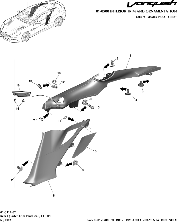 car: VANQUISH,item_no: -,quantity: 1,reference: VANQUISH_13_00-00-VANQUISH_13_01-0511-02