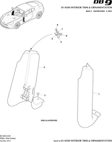 car: DB9,item_no: 5,quantity: 4,reference: DB9_13_00-00-DB9_13_01-0512-01