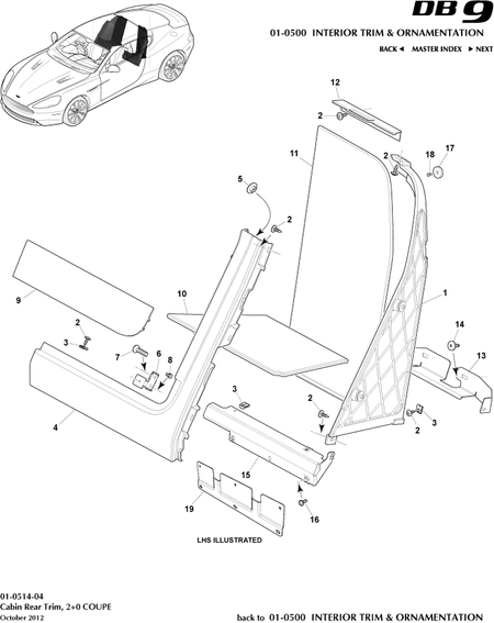 car: DB9,item_no: -,quantity: 1,reference: DB9_13_00-00-DB9_13_01-0514-04