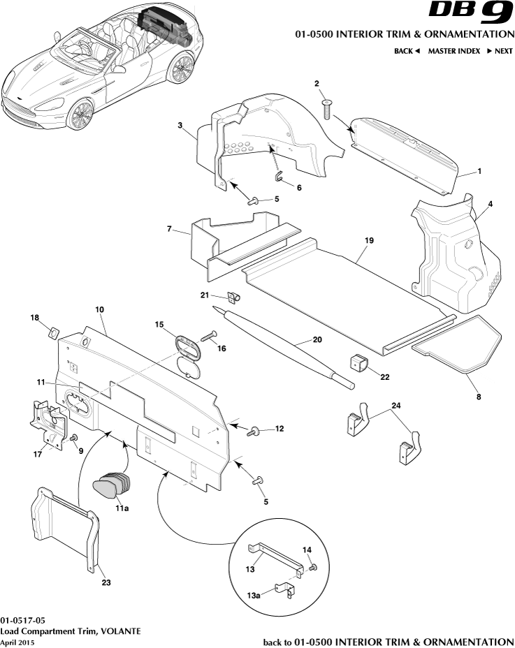car: DB9,item_no: 24,quantity: 2,reference: DB9_13_00-00-DB9_13_01-0517-05