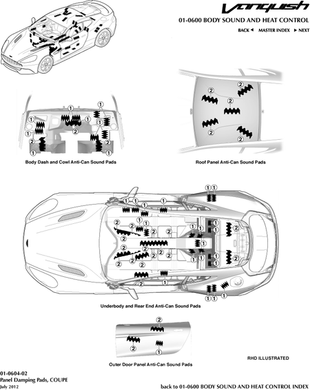 car: VANQUISH,item_no: 1,quantity: A/R,reference: VANQUISH_13_00-00-VANQUISH_13_01-0604-02
