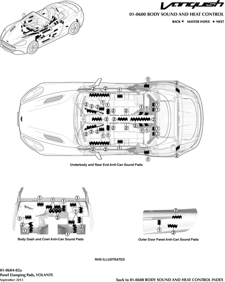 car: VANQUISH,item_no: 2,quantity: A/R,reference: VANQUISH_13_00-00-VANQUISH_13_01-0604-02a