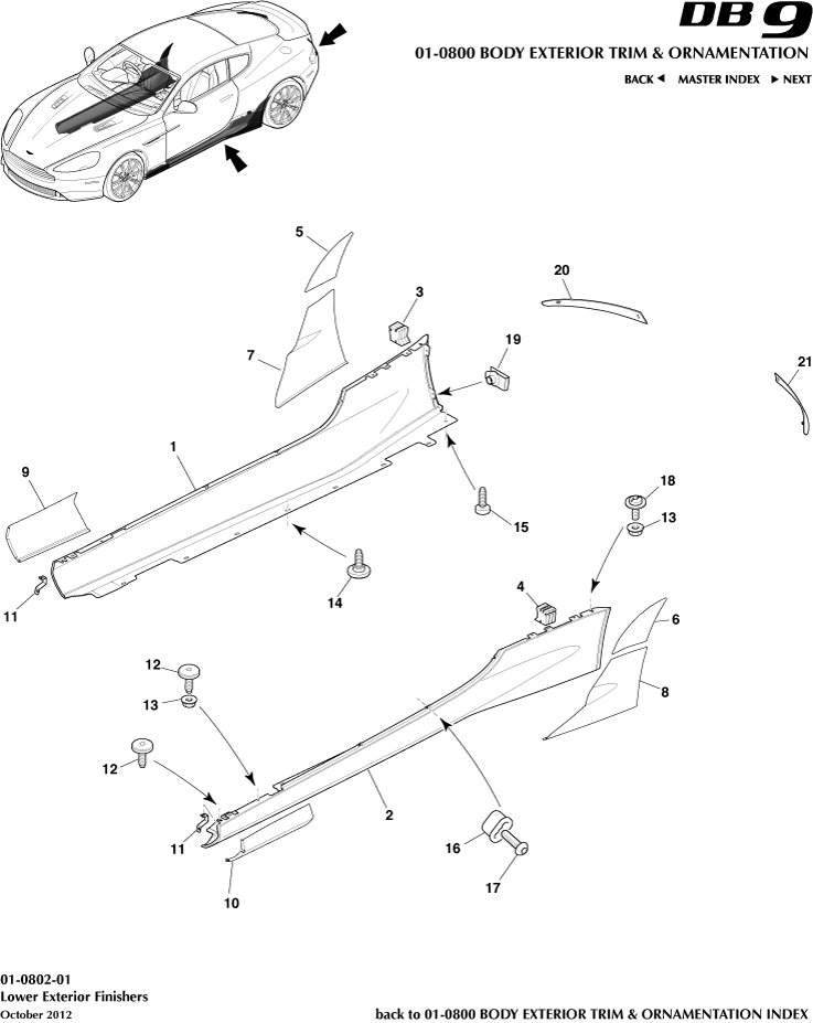car: DB9,item_no: 8,quantity: 1,reference: DB9_13_00-00-DB9_13_01-0802-01