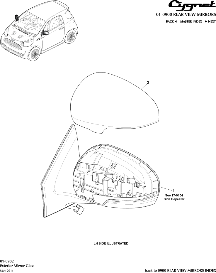 car: CYGNET,item_no: -,quantity: 1,reference: CYGNET_00-00-CYGNET_01-0902